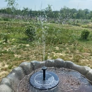 solar fountain