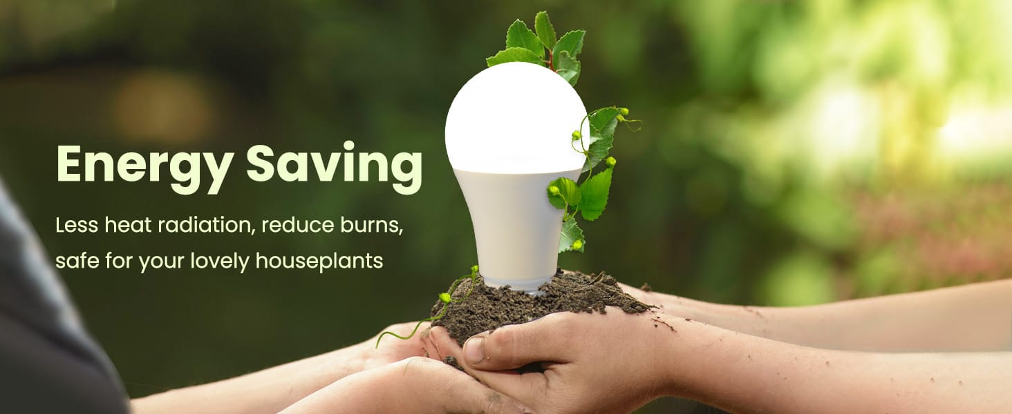 plant growing light bulbs