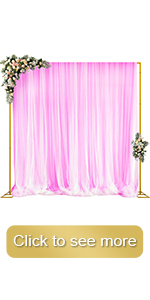 10 FT Heavy duty pipe and drape backdrop stand