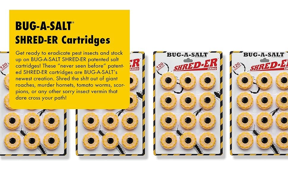BUG-A-SALT SHRED-ER Cartridges