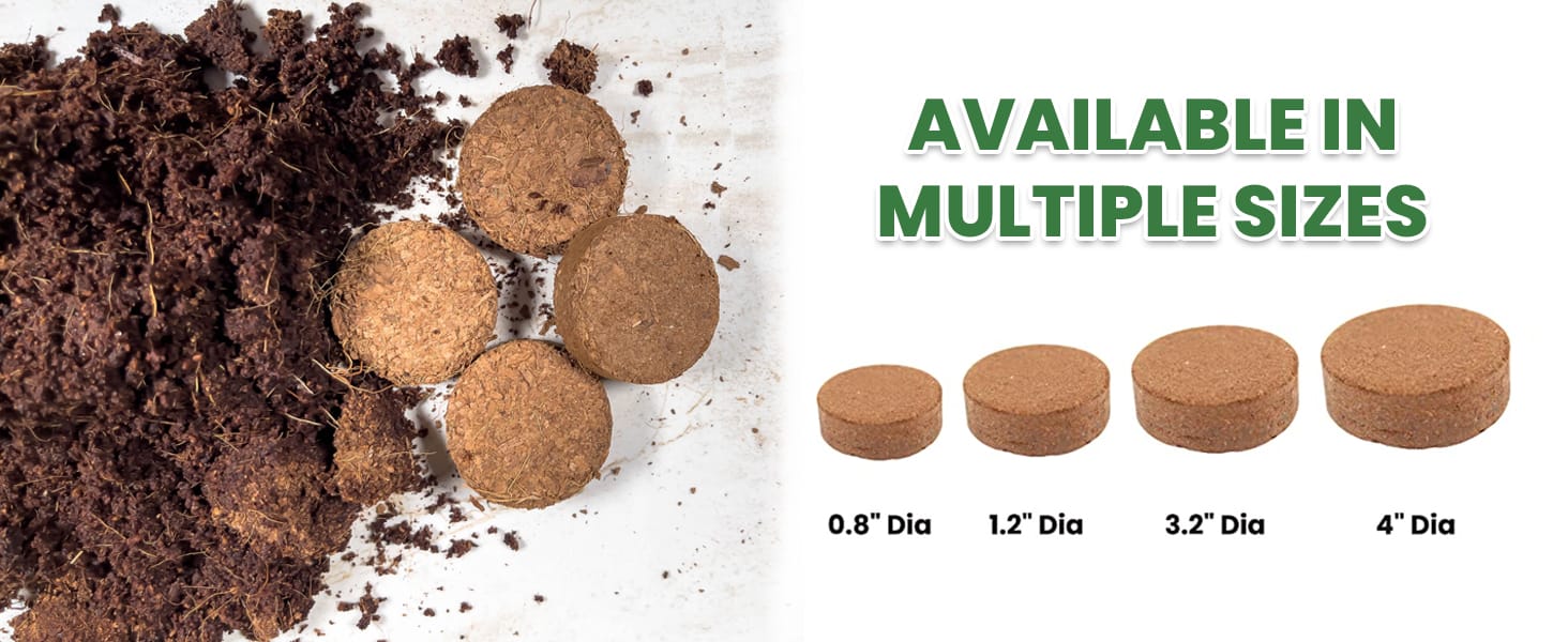 coco coir pellets seed starting pellet coco discs coconut fiber pellets