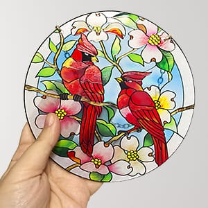 Stained Glass Window Hanging