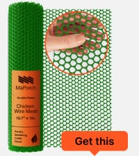 green wire mesh chicken wire mesh roll backyard home improvement plant fence netting animal barrier
