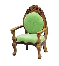 dollhouse miniature stool chair wood furniture