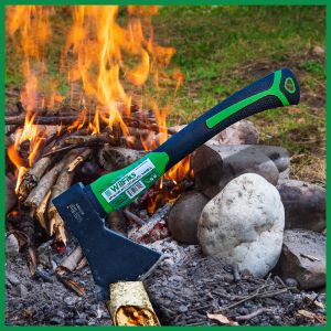 axe, camping axe, axe and sledge, splitting chopping axe, hatchet, camping hatchet