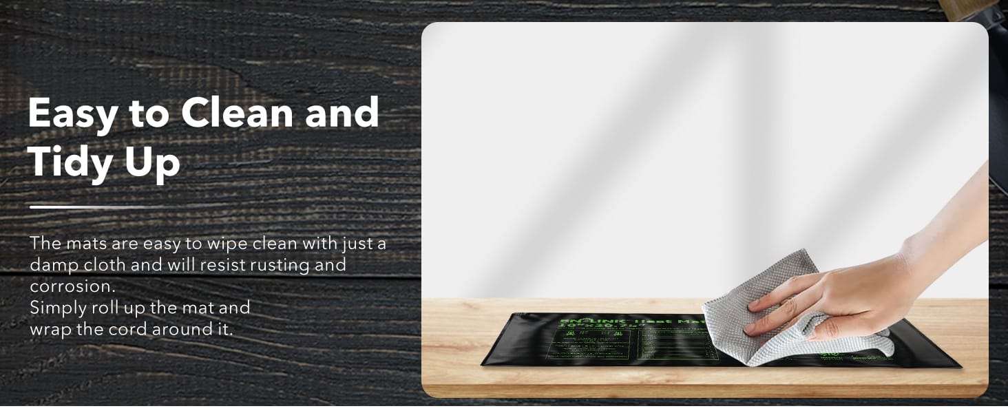 seed starting mat heat
