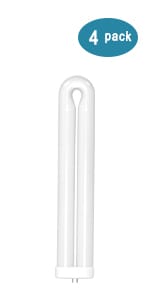 Bug Zapper Replacement Light Bulb for 15W Insect Attracting Lamp with 4-Pin Base