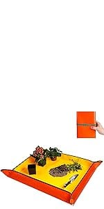 Repotting mat