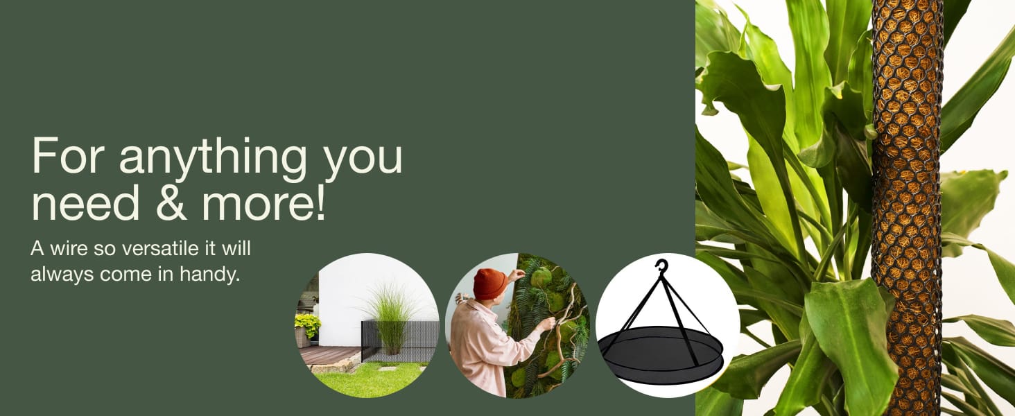 Plastic Chicken Wire Fence Mesh Hexagon Fencing Wire for Gardening Poultry Fencing Home Improvement