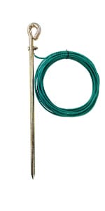 ground rod with wire