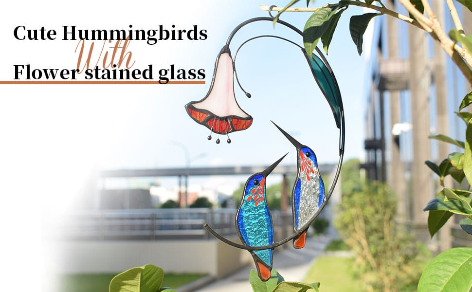 Blue hummingbirds