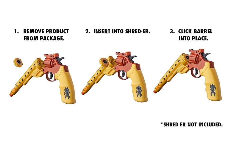 BUG-A-SALT SHRED-ER Ammo Instructions