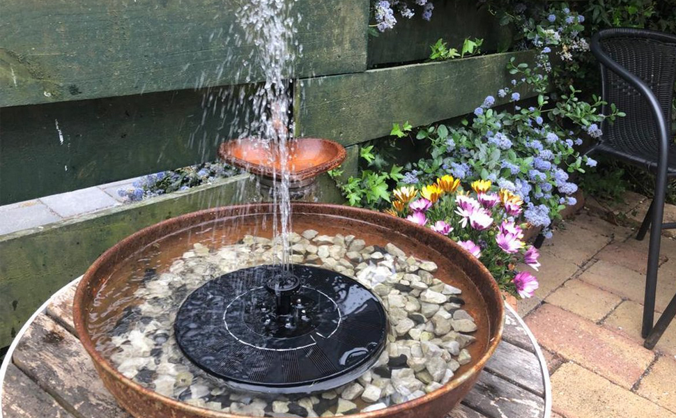 solar fountain