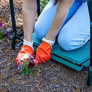 garden bench, garden kneeler, garden kneeling pad, garden seat, gardening tools