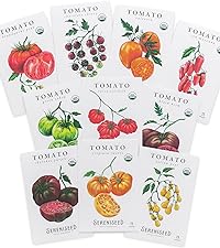 Sereniseed Certified Organic Tomato Seeds Variety Collection Pack