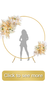 7.2 ft round backdrop stand