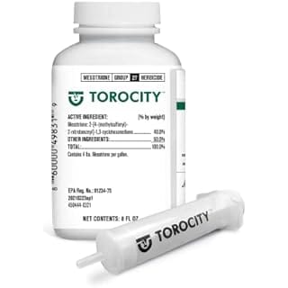 Torocity Turf Herbicide - Mesotrione Concentrate (8 oz) by Atticus (Compare to Tenacity) – Selective Weed Killer for Commercial and Residential Lawns – Pre and Post Emergent Control