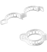 xGarden 100 Pack 1" Diameter Plant Support Garden Trellis Clips for Tomato and Other Vine Plants