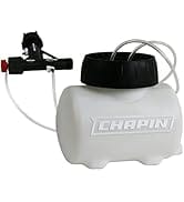 Chapin 4720 HydroFeed 2-Gallon in-Line Auto-Mix Fertilizer Injector Sy, 2 Gallon, Translucent