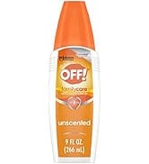 OFF! Family Care Insect & Mosquito Repellent Spritz, Bug Spray Containing 7% DEET, Unscented Repe...