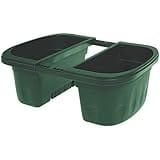 Apollo Exports International AP-30231 16" Double Sided Adjustable Railing Planter, Green