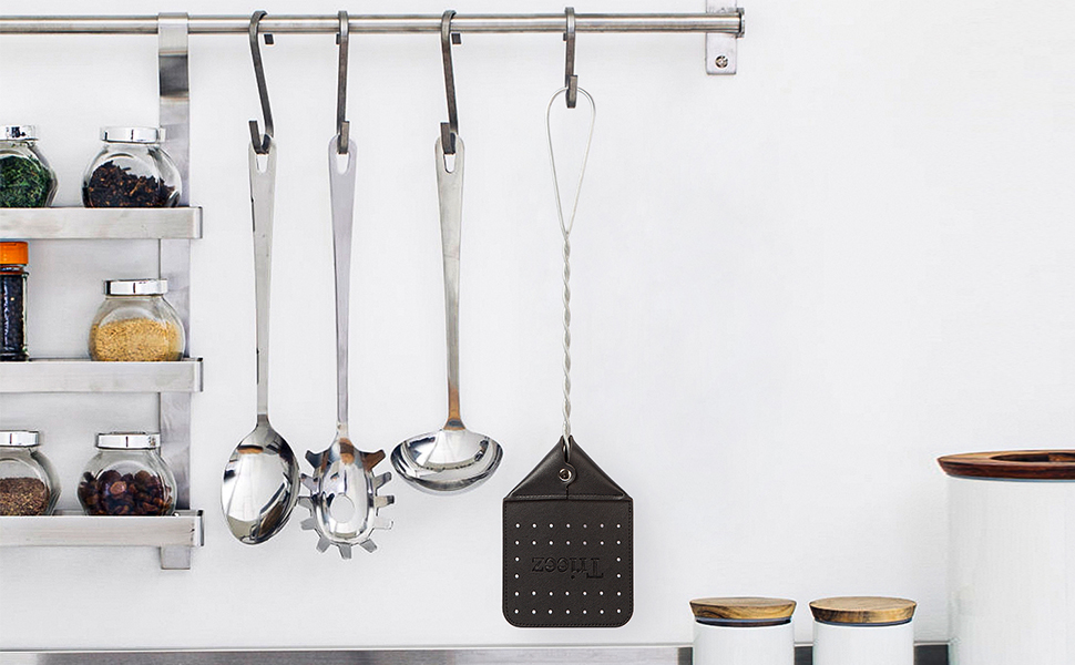 Sturdy Leather Fly Swatter
