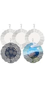 sublimation Wind Spinner 8inch