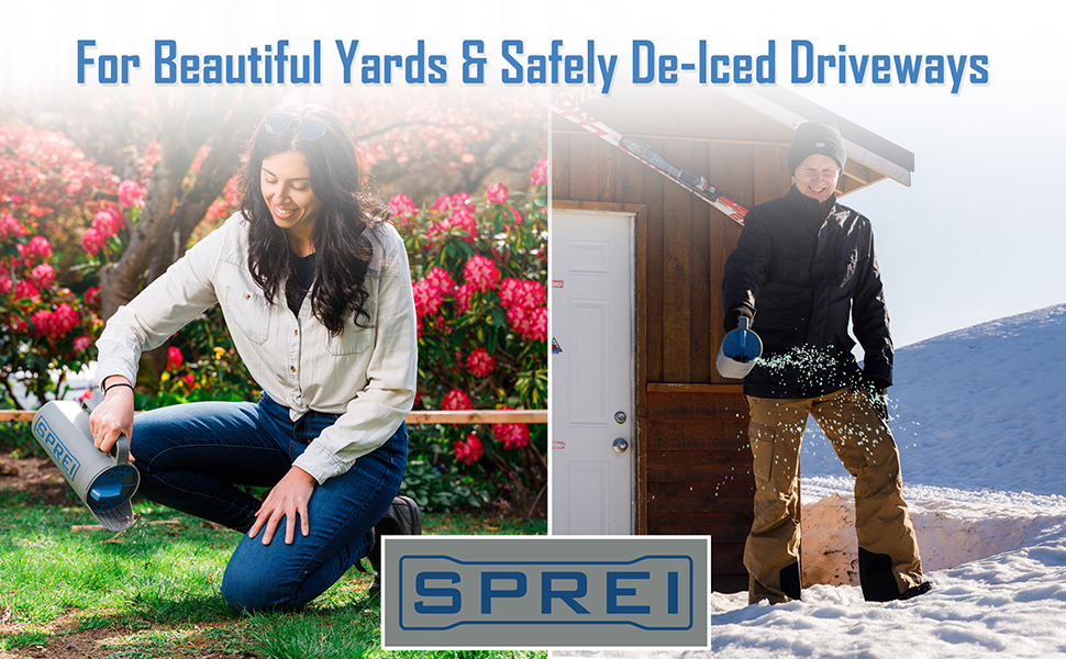 SPREI Spreader Hand Fertilizer Spreader