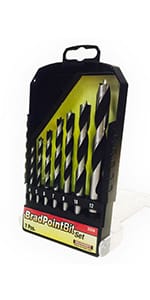 drill bits, metric drill bits, brad point bits, wood bits, milescraft