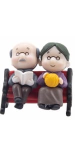 garden old couple