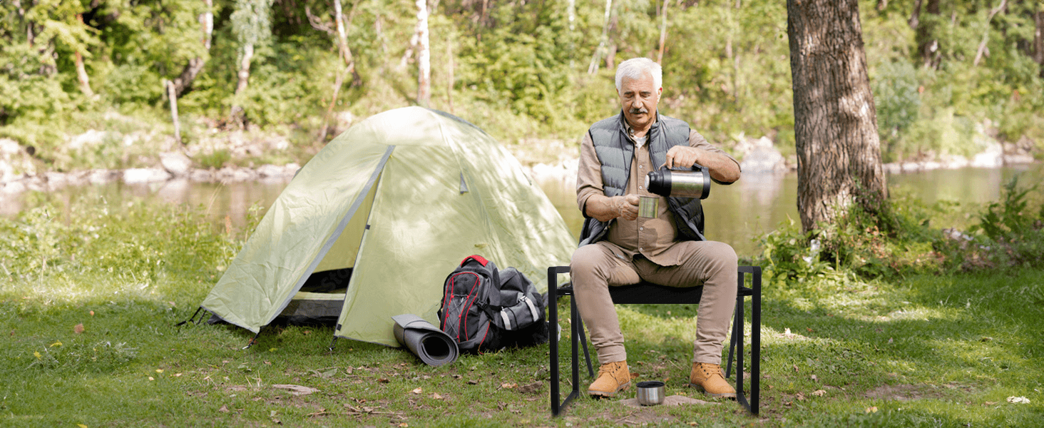 Foldable Garden Stool Heavy Duty Gardening Bench