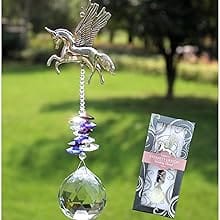 Unicorn Crystal Sun Catcher