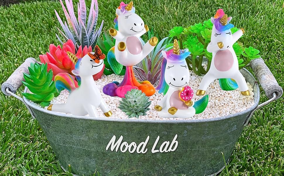 Fairy garden House set Miniature Figurines Kit Accessories Gnome Mood Lab