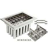 Popsicle Molds, Ice Pop Stick Mold Machine 304 Stainless Steel Ice Cream Stick Mold Making Machine