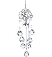 H&D HYALINE & DORA Garden Hanging Crystal Suncatchers Rainbow Makers with Crystal Ball Prisms and...