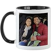Let's Make Memories Personalized Photo Mug - 11oz - Black Handle - For Husband/Boyfriend - For Wi...