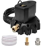 EDOU Automatic Swimming Pool Cover Pump 1200 GPH,1/6-HP,110V,Including 16' Drainage Hose and 3 Ad...