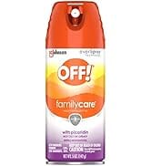 OFF! FamilyCare Insect & Mosquito Repellent Aerosol, Bug Spray Made with Picaridin for Everyday U...