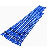 8.5 Ft Double Chamber Pool Water Bags, Water Tubes | Pool Cover Weights for Inground Pool Cover, ...