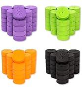 xGarden Neoprene Clone Collars - 120 Pack Cloning Collars, 2" Inch, Multi-Color - DIY Foam Cloner...