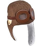 HUIANER Soft Warm Winter Hat for Baby Kid Boys Girls, Theme Party, Photography Props(Brown)