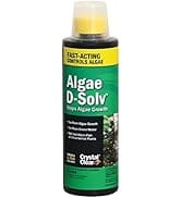 CrystalClear Algae D-Solv Pond Algae Control, Fast-Acting EPA Registered Algaecide, Use in Founta...