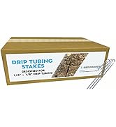 Sandbaggy DRIP TUBING Stakes Landscape Staples | 5 inch Length | Drip Anchors | Landscape Pins | ...