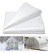 Alphatool Plant Covers Freeze Protection, 10 x 30ft Durable Plastic Frost Blanket for Winter Rain...