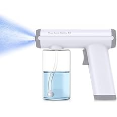 Atomizer Sprayer,Disinfectant Fogger Sanitizer Spray Machine Spray Gun, Electrostatic Sprayer Rechargeable with Blue Light fo