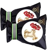 GonLei 2Pack 5.5" W X 7.4" H Outdoor Faucet Cover Winter Faucet Bib Cover Hose Insulation Cover C...
