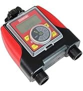Chapin 41003 Dual Zone Water Timer with Digital Display, Red/Black