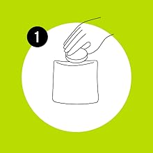 Place soil disk in grow bag.