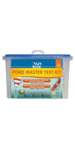 master pond water test tester kit for ammonia nitrite nitrate phosphate ph balance heavy metals prob