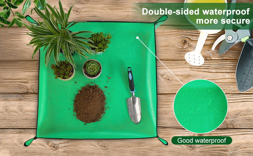 plant tarp plant potting mat soil changing mat plant repotting mat waterproof transplanting mat